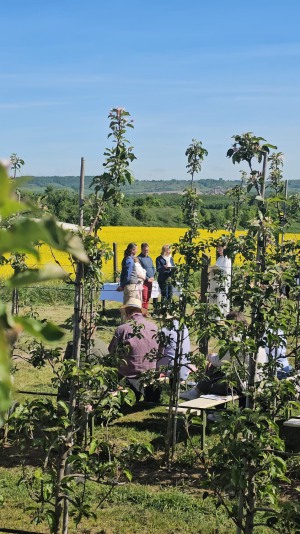 Blütengottesdienst am Obstgut Triebe Blütengottesdienst am Obstgut Triebe